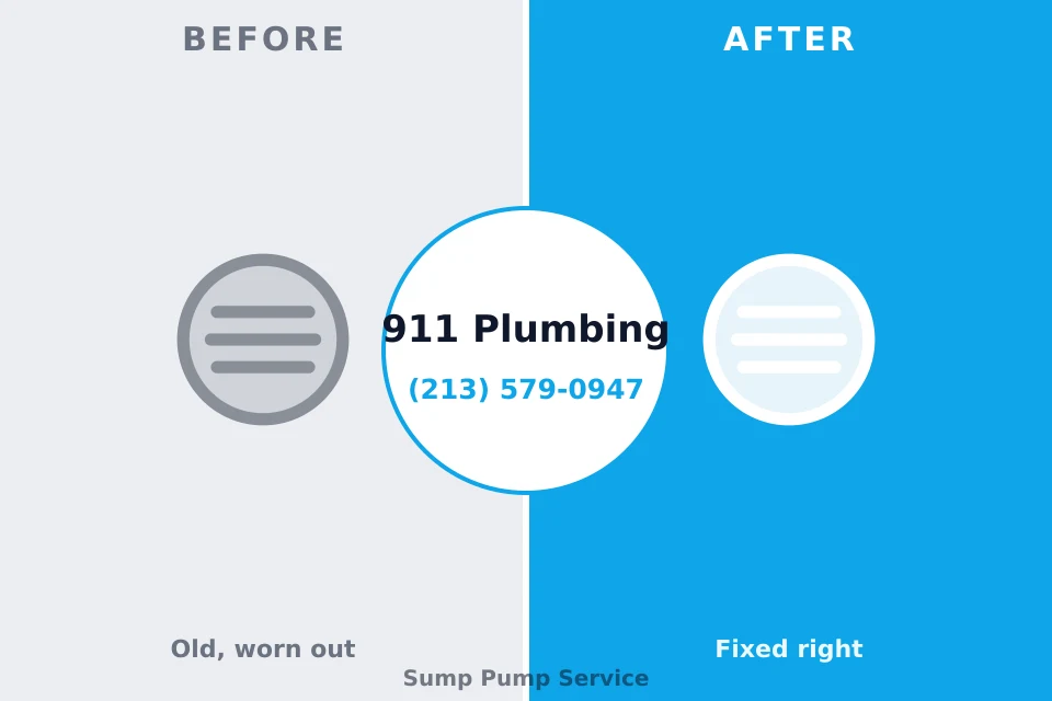 Before and after: plumbing repair Dakota Ridge, CO